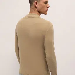 THE BEAR HOUSE Solid Slim Fit T-shirt image 3