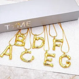 Arzonai Gold-Toned Stainless Steel Necklace image 4