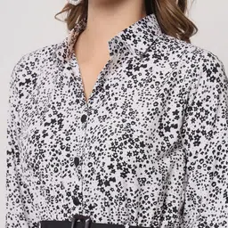 Krunal Raiyani Conversational Print Fit & Flare Dress image 2