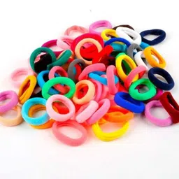 Blubby Set Of 50 Mini Elastic Soft Rubber Hairband image 1