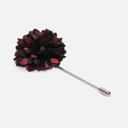 Van Heusen Men Woven Design Tie and Pocket Square with Lapel pin image 2