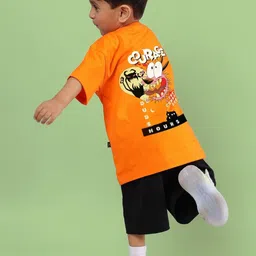 WEARDUDS Unisex Typography Printed Round Neck Cotton Relaxed Fit T-shirt image 2