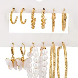 HOUSEOFTRENDZZ Contemporary Studs Earrings-picture-39