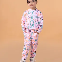 BEBE UNICORN Kids Printed Long Sleeves Sweatshirt With Joggers-picture-14