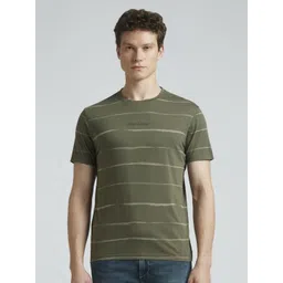 Pepe Jeans Men Striped Round Neck Cotton Slim Fit T-shirt-picture-10
