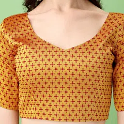 SWAMI STUDIO Ready to Wear Lehenga & Unstitched Blouse With Dupatta image 2