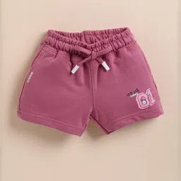 Biskid Purple Cotton Shorts-picture-21