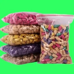 bzilo ONLY 100 Backflow Incense Cones Backflow Smoke Cone for backflow Burner K5 Blossom Dhoop-picture-10