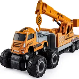 dezicon Crane Excavator Bulldozer Toy Truck Crane DZE-picture-11