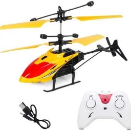 Creation Rechargeable 2-in-1 Remote and Hand Sensor Flying Helicopter-image-22