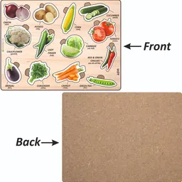 asvi Vegetables Wooden Puzzle (13 Pieces) image 5