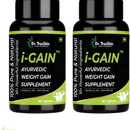 dr.trueskin i-Gain Weight Gain Body Nourishment Tablets ++ 2Pcs Nutrition Bars-picture-13