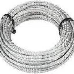 ark 5mm Dia. 25M Length Galvanized Iron Wire Rope Cable for Hoisting 25 m Towing Cable image 3