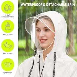 lqz Solid Men Raincoat image 3