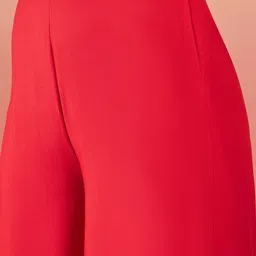 InWeave Sleeveless A-Line Kurta with Trousers & With Dupatta image 3