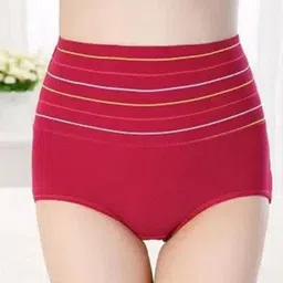 SHREE GANESH FASHION Women Pack Of 3 Cotton Anti Microbial High Rise Hipster image 3