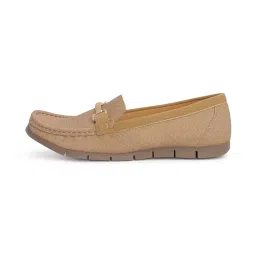 Indifeet Women Khaki Loafers-image-28