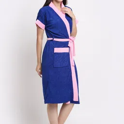 Creeva Belted Terry Bath Robe image 3