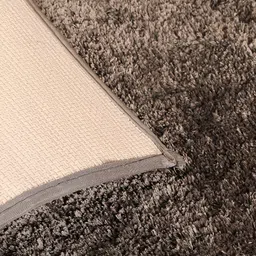 Aura Bano Grey 2 Pieces Rectangular Microfiber Non Slip Bath Rugs image 5