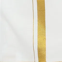 LITTLESTARS Boys Blue & White Shirt with Veshti Set image 3