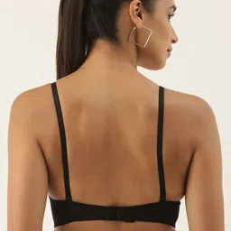 DressBerry Black Medium Coverage Padded Everyday Bra LA10-01 image 5