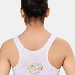 MAROON Girls Printed Full Coverage Non Padded Beginners Bra With All Day Comfort image 4