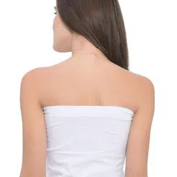 Poftik Non Padded Full Coverage Bandeau Tube Bra - Side Shaper image 2