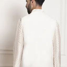 SOJANYA Embellished Silk Nehru Jackets image 2