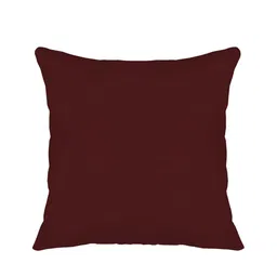 Kuber Industries Set Of 3 Brown Solid Microfiber Filled Floor Cushions image 2