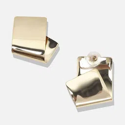 SOHI Gold Plated Drop Earrings image 3