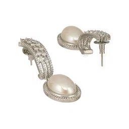 Saraf RS Jewellery Contemporary Studs Earrings image 3