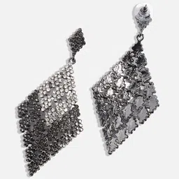 SOHI Multicoloured Contemporary Drop Earrings image 3