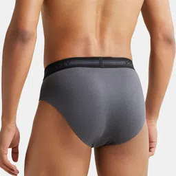 Jockey Men Pack Of 2 Super Combed Cotton Solid Briefs with Stay Fresh Properties 1010 image 5