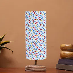 Devansh Unisex White Wooden Table Lamps-picture-35