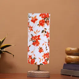 Devansh White Wooden Table Lamps-picture-29
