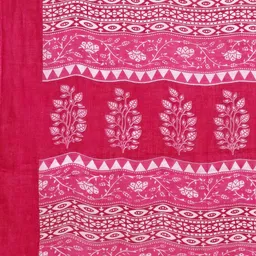 Berrylicious Ethnic Motifs Printed Anarkali Pure Cotton Kurta with Trousers & With image 5