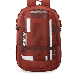 Skybags Unisex Red Printed Backpack-image-56