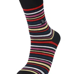 Bonjour Men Pack Of 3 Assorted Calf-Length Socks image 4