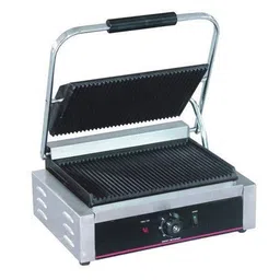 froth & flavor Big Sandwich Grill maker Toaster for 4 Jumbo Breads | Commercial Sandwich Griller image 1