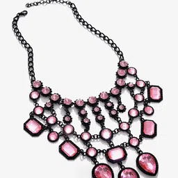 Sangria Artificial Stone-Studded Necklace image 2