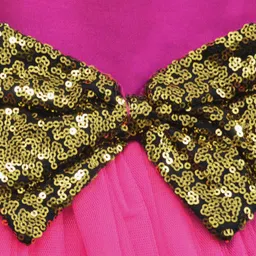 a.t.u.n. A T U N Fuchsia Net Dress image 3