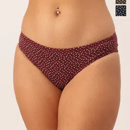 DressBerry Pack Of 3 Printed Cotton Bikini Briefs DB-CHV-COT-3PP-05-picture-16
