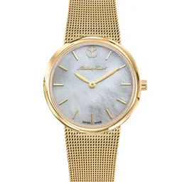Mathey-Tissot Women Swiss Made Analog Mother of Pearl Dial Watch - D403PYI-picture-27