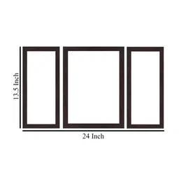 WENS Set of 3 Beautiful View Framed Painting Wall Art image 3