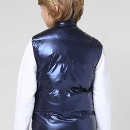 Jack & Jones Junior Boys Mock Collar Puffer Jacket image 4