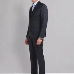 AD By Arvind Men Reversible Waistcoat Single-Breasted Three Piece Suit image 2