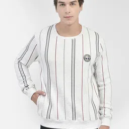Crimsoune Club Striped Pullover image 5