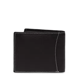 WildHorn Black Leather Wallet and Blue Keychain with Rakhi Combo Gift Set image 3