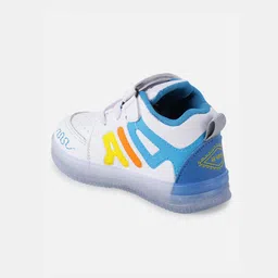 PASSION PETALS Kids Printed LED Lightweight Canvas Lace-Up Sneakers image 4