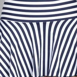 CUKOO Shoulder Straps Sleeveless Top With Striped Skirt image 3